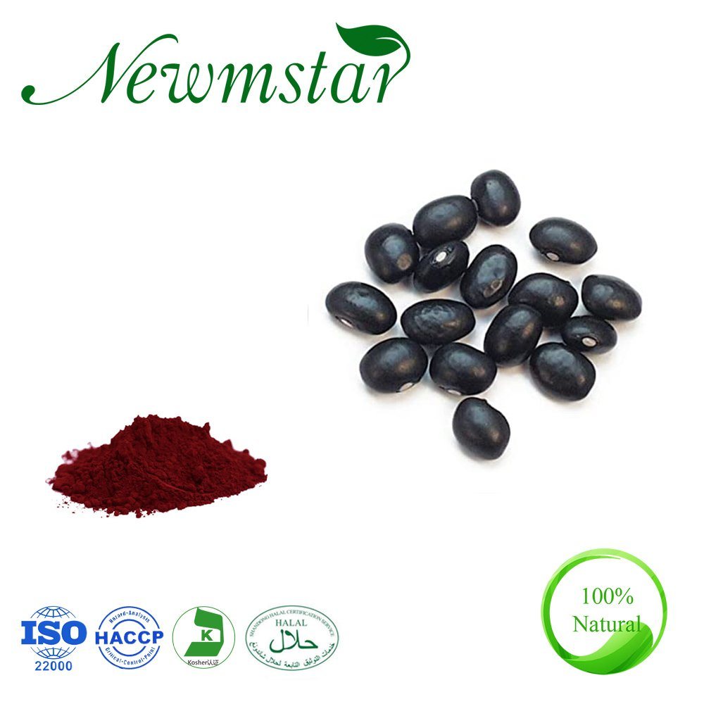 Black Bean Extract 10: 1 for Eye Herbal Treatment
