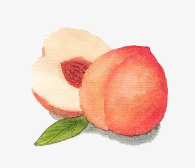 Peach fruit powder
